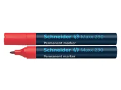 Viltstift Schneider Maxx 230 rond rood 1-3mm