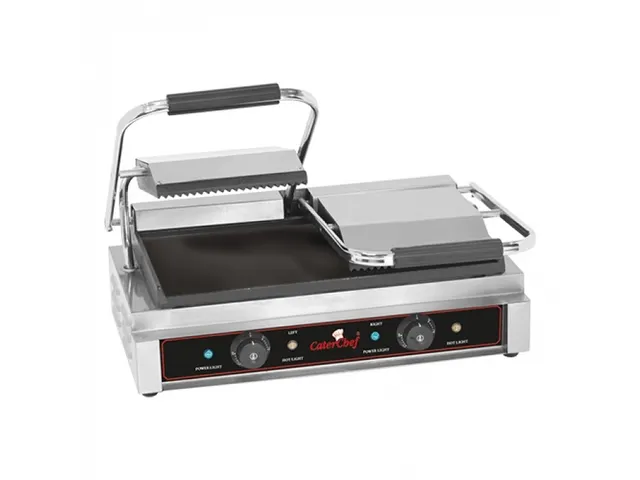 Caterchef Contactgrill Duetto Compact Plus 48,5x23,5cm
