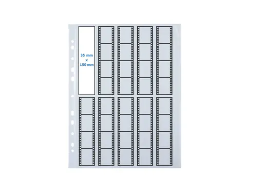 Herma 7768 Insteekhoes voor 10x4 negatieven 100 Stuks Negatievenhoes