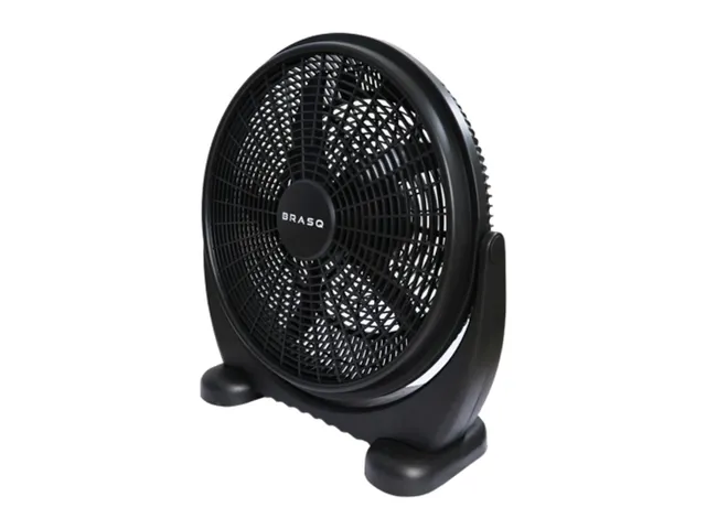Vloerventilator BRASQ Ø 50cm zwart