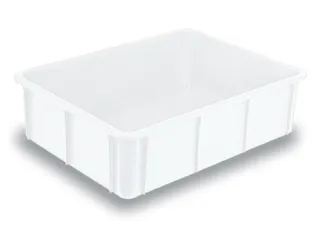 Stapelbak Pe Hxlxb 220X800X600Mm Inhoud 80L Naturel Wit - 2
