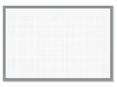 Bureauonderlegger Sigel wit geruit 59,5x41cm, 80 grams papier, 30 vel,