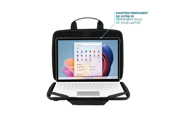 Mobilis TheOne Laptoptas 14 Inch Aktetas Zwart