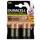 Batterij Oplaadbaar Duracell 4x AA 2500Mah Ultra