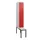 Dubbeldekse dekenkist,HxBxD 1950x300x815mm,1x2vak.,vak B 300mm