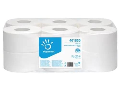 Papernet Toiletpapier 401850 Mini Jumbo Pure 2-Laags 557 Vel