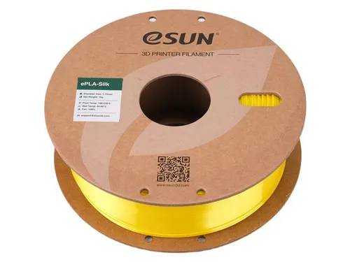 eSUN 3D printer Filament ePLA-Silk 1,75mm Geel 1kg