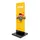Reclamepaneel Panel Base Staal 40x40 cm Zwart