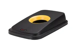 Selecto Premium deksel blik Zwart Geel