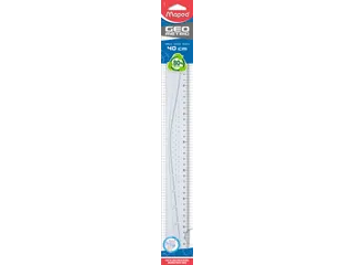 Liniaal Maped Geometric 40cm transparant - 3
