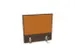 panneau de rehausse,p. table de bureau,NV brun caryer,BN3005-jaune