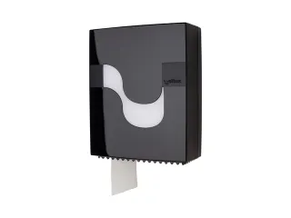Toiletpapier dispenser Celtex Mini Jumbo zwart - 2