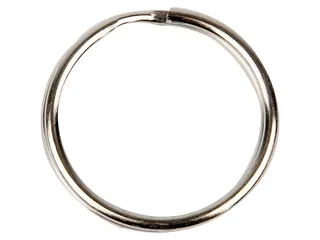 Sleutelring Creativ Company zilverkleurig 25mm 100 stuks - 2