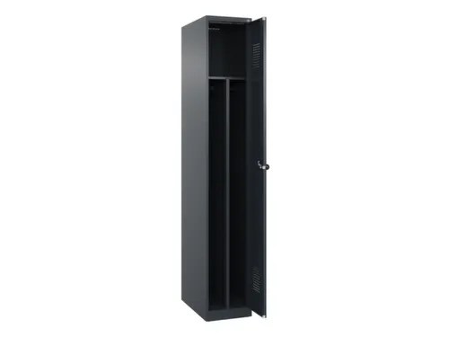 locker voor scheiding van kleding,HxBxD 1850x300x500mm,1vak