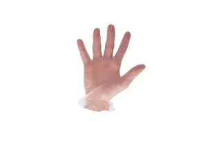Vinyl Handschoenen Poedervrij Wit Maat XL Doos 10x100 Stuks - 1