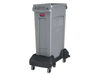 Rubbermaid afvalcontainer Slim Jim 87 liter grijs - 13