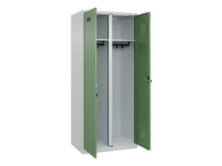 locker voor scheiding van kleding,HxBxD 1850x800x500mm,2vak - 1