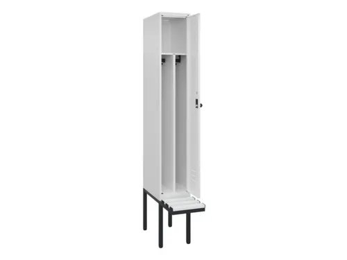 locker voor scheiding van kleding,HxBxD 2120x300x815mm,1vak