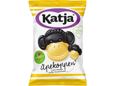 Snoep Apekoppen Vegan Zak 255 Gram