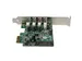 4 Poorts PCI Express PCIe SuperSpeed USB 3.0 Controller Adapterkaart