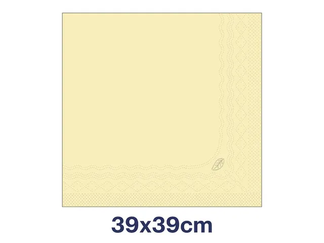 Tork 477588 Soft Dinnerservet Advanced Champagne 39x39cm