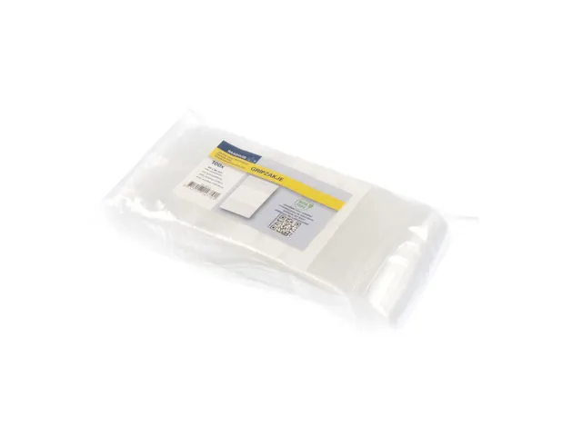 Sachet avec fermeture "Grip" 60x80mm 100 pièces avec espace pour écr
