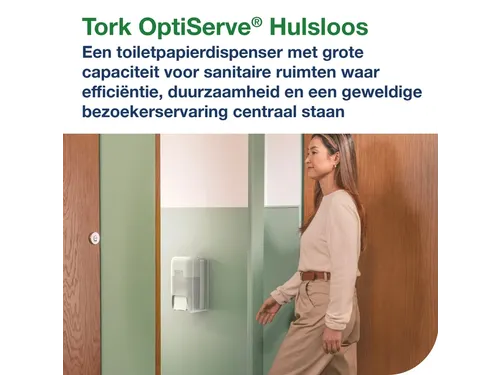 Tork 472630 OptiServe Hulsloos Toiletpapier T7 Advanced 2-laags 24 rol