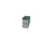 Afvalbak Afvalverzamelaar 15 Liter 355x200x300mm Lichtgrijs/Groen