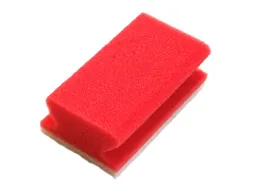 Diversey Taski Reinigingsspons Pad Rood-Wit 14x8cm pak 10 Stuks