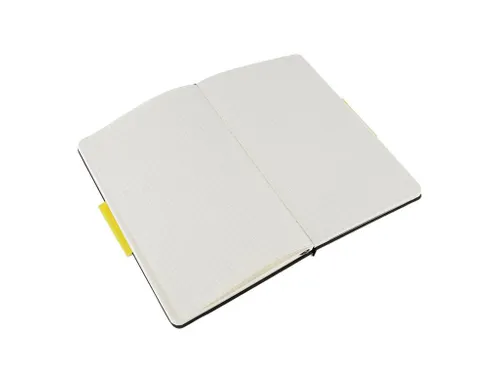 Notitieboek Moleskine large 130x210mm ruit 5x5mm hard cover zwart