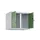 opzetkast,v. locker voor scheiding van kleding,2vak.,vak B 300mm