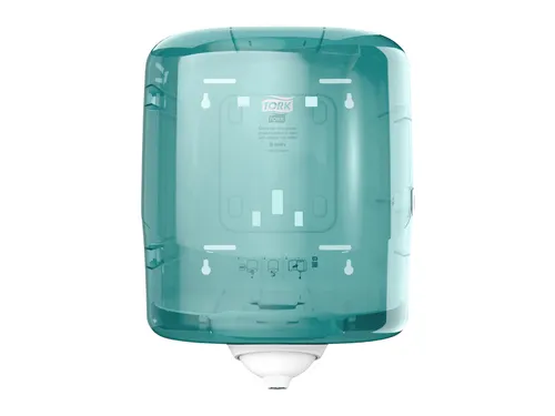 Dispenser Tork Reflex M4 performance centerfeed wit/turquoise 473180