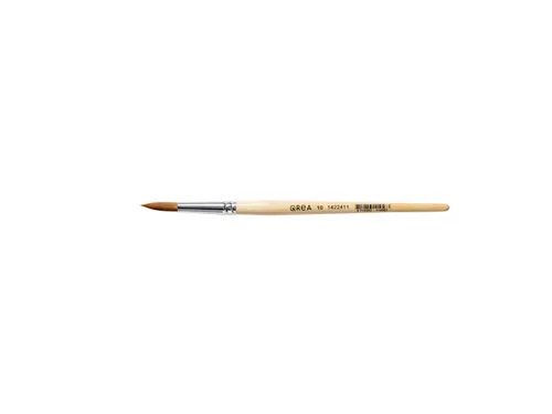 Penseel Qrea synthetisch haar nr 10 breedte 6,6mm