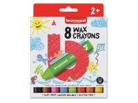 Crayon à la cire Bruynzeel Kids set de 8 pièces assorti