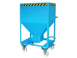 stortgoedbak,HxLxB 1680x1115x780mm,600l,draagverm. 1350kg,wielen