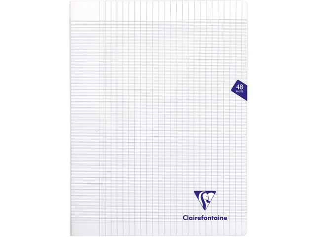 Clairefontaine schrift Mimesys A4+ 24 vel Seyès, kaft in PP assorti