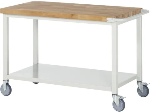 Werkbank Hxbxd 880x1250x700mm Beukenhouten Legbord Duwbeugel