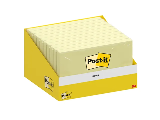 Memoblok 3M Post-it 6830 Notes76x127mm Canary Yellow 100 vel