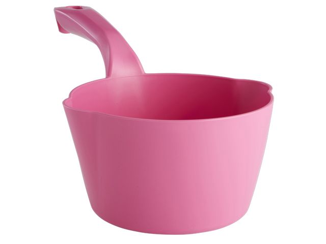 Hygiene Schepbak Schenktuit roze 1 liter 70x295x95mm | HACCPStore.nl