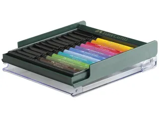 Tekenstift Faber-Castell Pitt Artist Pen Brush set 12 stuks Basic - 3