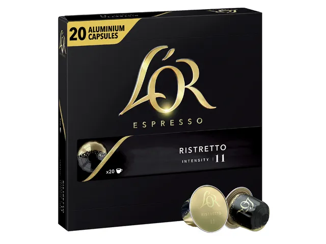 Koffiecups L'Or espresso Ristretto 20 stuks