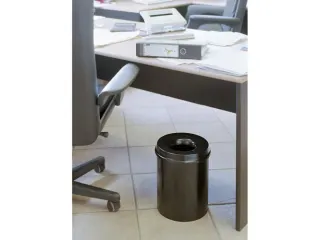 Vlamdovende papierbak 30 Liter Zwart - 2