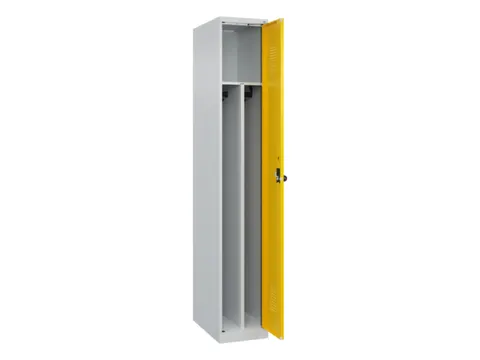 locker voor scheiding van kleding,HxBxD 1850x300x500mm,1vak
