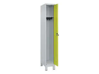 locker,HxBxD 1950x300x500mm,1vak,vak B 300mm,draaigrendel,voeten - 2