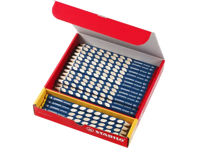 Potlood STABILO Easygraph grafiet 321 HB classpack 48 stuks