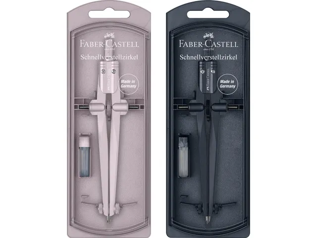 Snelverstelpasser Faber-Castell Stream display ass. kleuren diepblauw,