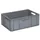 Euronorm Stapelkrat Hxlxb 220x600x400mm 43liter Grijs