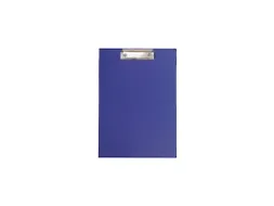 Klembord MAUL PVC folie Blauw A4 staand