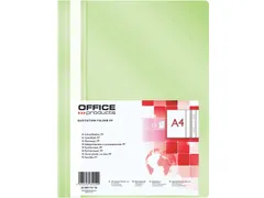 Office Products Snelhechtmap PP A4 Lichtgroen