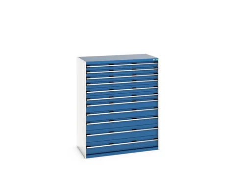 ladekast HxBxD 1600x1300x750mm 11laden zware lasten RAL7035 RAL5010